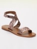 Les BAGATELLES Leren sandalen "Abitha" roségoudkleurig