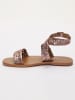 Les BAGATELLES Leren sandalen "Abitha" roségoudkleurig