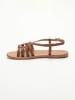 Les BAGATELLES Leren sandalen "Lyla" camel