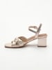 Les BAGATELLES Leder-Sandaletten "Gigi" in Gold