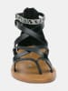 Les BAGATELLES Leren sandalen "Buff" zwart