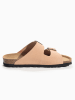BAYTON Leder-Pantoletten "Tracy" in Rosa
