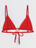 Icone Bikinitop "Cannolo" rood