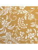 Cacharel textiles Satynowe poszewki (2 szt.) "Birds" w kolorze żółtym na poduszkę
