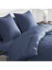 Cacharel textiles Satin-Bettwäsche-Set in Blau