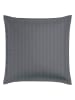 Cacharel textiles 2er-Set: Satin-Kissenbezüge in Grau