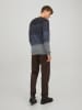 Jack & Jones Pullover "Hill" in Grau/ Blau