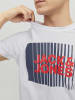 Jack & Jones Koszulka "Corp Logo" w kolorze białym