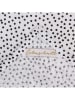 Eulenschnitt 2er-Set: Geschirrtücher "Punkte" in Weiß/ Schwarz - (L)70 x (B)45 cm