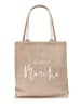 Eulenschnitt Markttas naturel lichtbruin - (B)35,5 x (H)40,5 x (D)17 cm