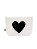 Eulenschnitt Kosmetyczka "Heart" w kolorze białym - 23 x 16 x 5 cm