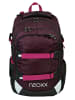 neoxx Rucksack "Active" in Schwarz/ Pink - (L)24 x (B)31 x (H)45,5 cm