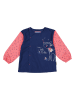 Petit Beguin Longsleeve donkerblauw/lichtroze