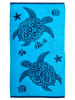 Le Comptoir de la Plage Ręcznik plażowy "Sirli - Osa" w kolorze błękitnym - 170 x 90 cm