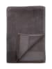 Le Comptoir de la Plage Strandtuch "Shady" in Grau - (L)180 x (B)140 cm
