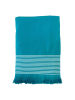 Le Comptoir de la Plage Fouta "Doublee - Paski" w kolorze niebieskim - 170 x 90 cm