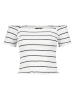 Eight2Nine Shirt in Weiß/ Schwarz