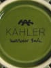 Kähler Theelichthouder "Orangery" groen - (H)7,5 x Ø 9,5 cm