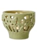 Kähler Theelichthouder "Orangery" lichtgroen - (H)7,5 x Ø 9,5 cm