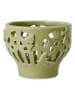 Kähler Theelichthouder "Orangery" lichtgroen - (H)7,5 x Ø 9,5 cm