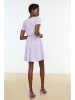 trendyol Sukienka w kolorze fioletowo-białym