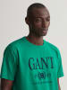 Gant Koszulka w kolorze zielonym