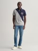 Gant Poloshirt donkerblauw/grijs