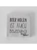 Boltze 3er-Set: Servietten "Grilla" in Grau/ Weiß - 3x 20 Stück