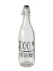 Boltze 2er-Set: Wasserflasche "Milly" in Transparent - 980 ml