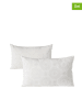 Boltze Poduszki "Estany" (2 szt.) w kolorze białym - 30 x 50 cm