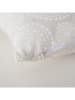 Boltze Poduszki "Estany" (2 szt.) w kolorze białym - 30 x 50 cm