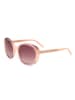 Marc Jacobs Dameszonnebril beige/roze