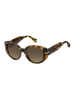 Marc Jacobs Damskie okulary przeciwsłoneczne w kolorze brązowym