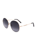 Marc Jacobs Damen-Sonnenbrille in Gold/ Schwarz