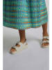Rich & Royal Spódnica w kolorze turkusowym
