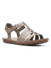Clarks Skórzane sandały w kolorze brązowym