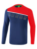 erima Koszulka sportowa "5-C" w kolorze granatowo-czerwonym