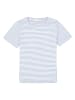 Garcia Koszulka w kolorze błękitno-białym