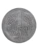 Clayre & Eef Wandobjekt "Deutsche Mark" in Silber - Ø 20 cm