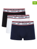 Reebok 3er-Set: Boxershorts "Barlow" in Schwarz/ Dunkelblau/ Weiß