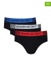 Reebok Slipy (3 pary) "Gavin" w kolorze czarnym