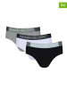 Reebok 3er-Set: Slips "Gavin" in Schwarz/ Grau/ Weiß