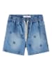 name it Spijkershort "Ryan" blauw