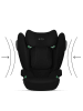 Cybex Fotelik samochodowy "Solution B3 I-Fix" w kolorze czarnym - grupa 2/3