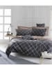 Elizabed Renforcé beddengoedset "Ride" bruin