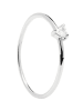 PDPAOLA Silber-Ring "White Heart" mit Edelstein