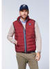 Polo Sylt Doorgestikte bodywarmer rood