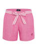 Polo Sylt Lniane szorty w kolorze różowym