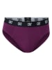 CR7 3er-Set: Slips in Dunkelblau/ Bordeaux/ Hellblau