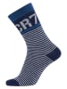 CR7 3-delige set: sokken donkerblauw